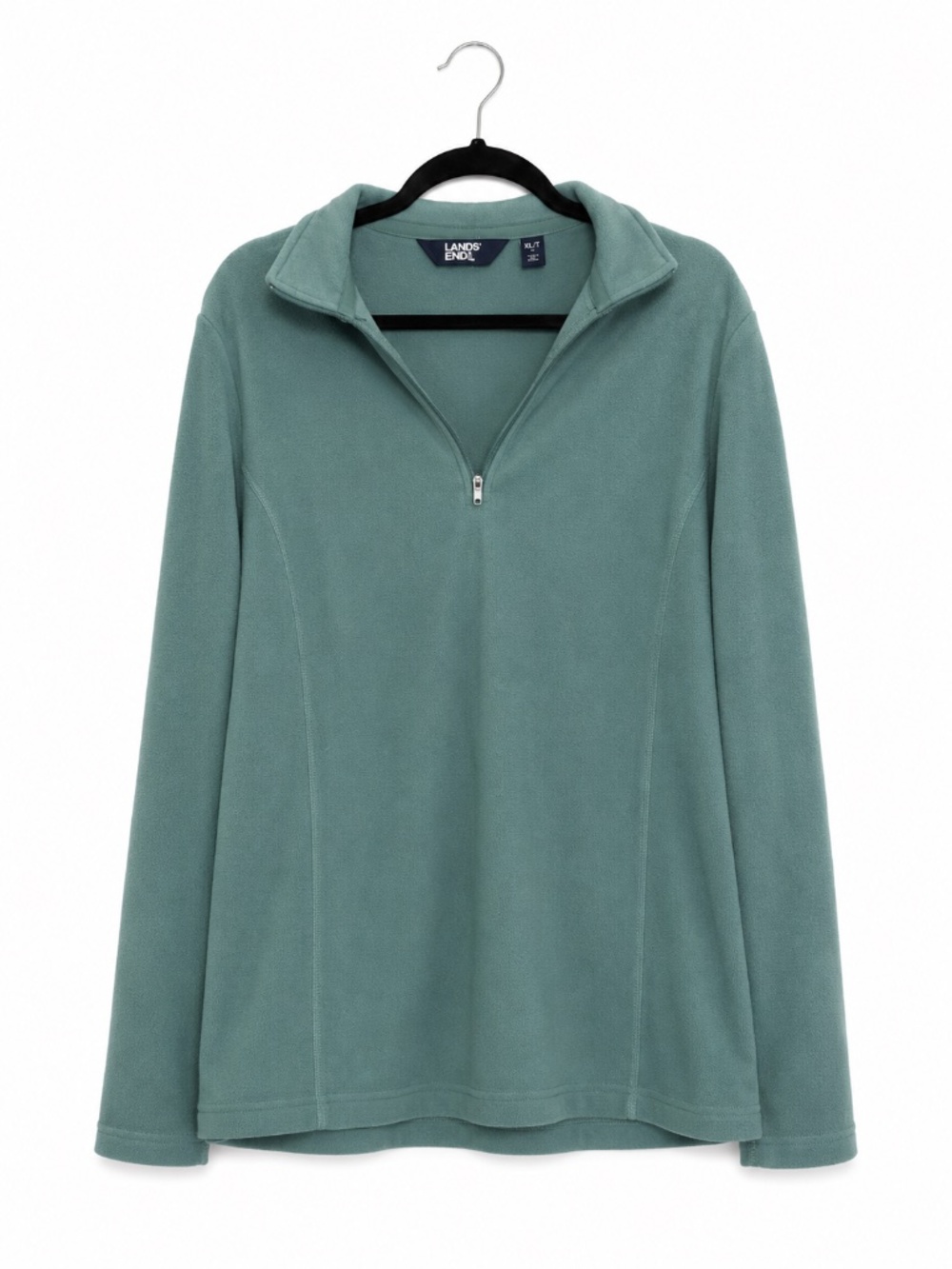Land End Anyweather Fleece Quarter Zip Pullover - Women's XL/Tall - NWT